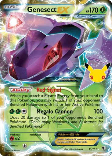 Genesect-EX — 30th Celebration: Classic Collection #11