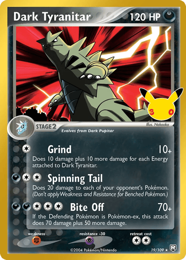 Dark Tyranitar — 30th Celebration: Classic Collection #19