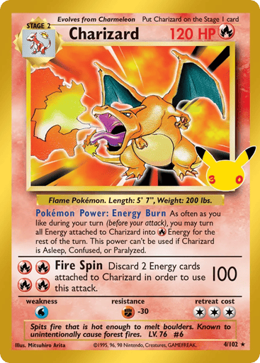 Charizard — 30th Celebration: Classic Collection #4