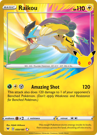 Raikou — 30th Celebration: Classic Collection #50