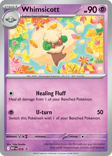Whimsicott — Mega Evolution Black Star Promos #19