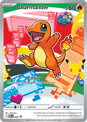 Charmander — Mega Evolution Black Star Promos #38