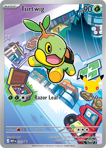 Turtwig — Mega Evolution Black Star Promos #40