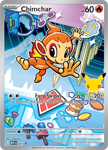Chimchar — Mega Evolution Black Star Promos #41