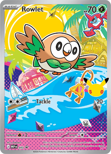 Rowlet — Mega Evolution Black Star Promos #43