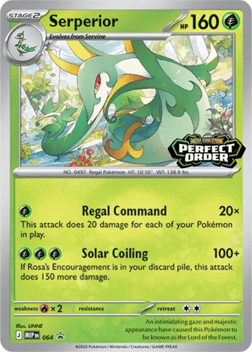 Serperior — Mega Evolution Black Star Promos #64