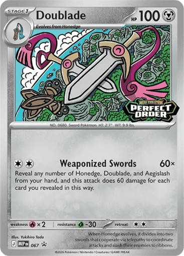 Doublade — Mega Evolution Black Star Promos #67