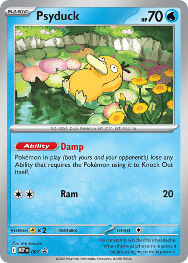 Psyduck — Mega Evolution Black Star Promos #7