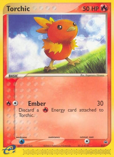 Torchic — Nintendo Black Star Promos #17