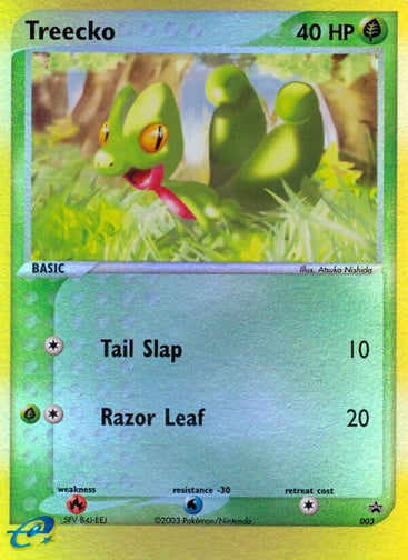 Treecko — Nintendo Black Star Promos #3