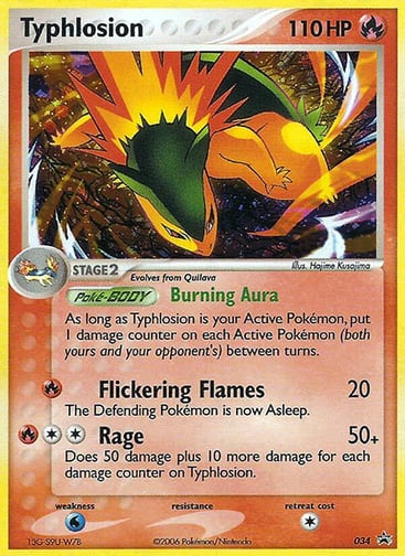 Typhlosion — Nintendo Black Star Promos #34
