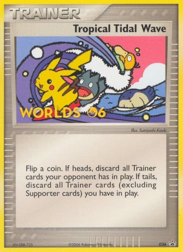 Tropical Tidal Wave — Nintendo Black Star Promos #36