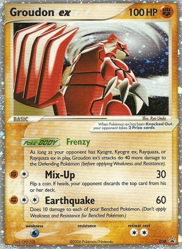 Groudon ex — Nintendo Black Star Promos #38