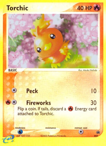 Torchic — Nintendo Black Star Promos #8