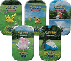 Pokemon GO Mini Tin (Set of 5)