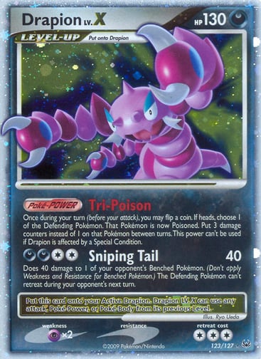 Drapion LV.X — Platinum #123