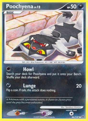 Poochyena — Platinum #86