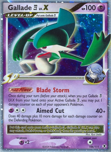 Gallade E4 LV.X — Rising Rivals #106