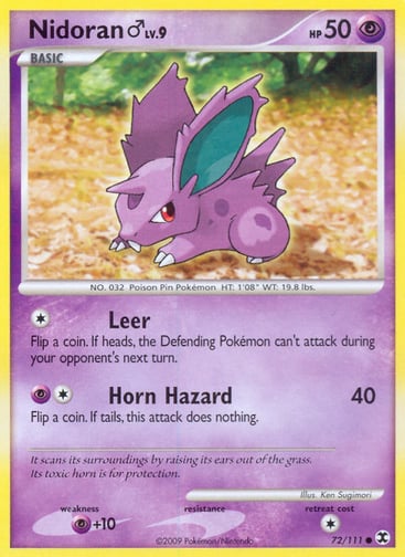 Nidoran ♂ — Rising Rivals #72