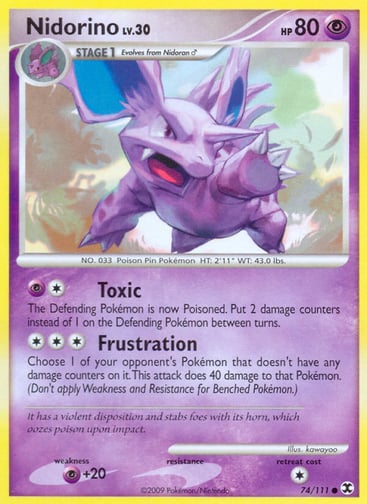 Nidorino — Rising Rivals #74