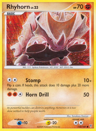 Rhyhorn — Supreme Victors #122