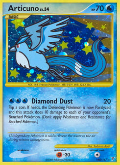 Gold Pokémon Cards — Articuno