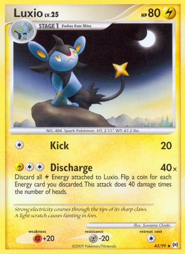 Luxio — Arceus #43