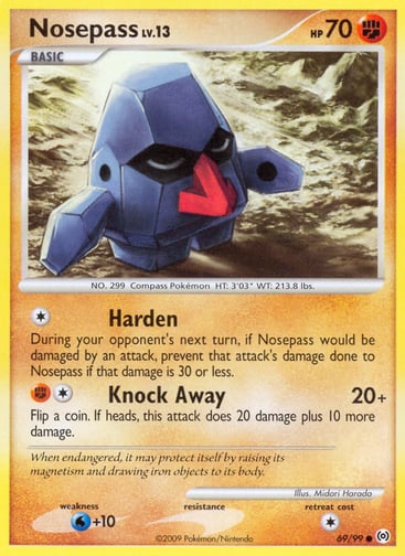 Nosepass — Arceus #69