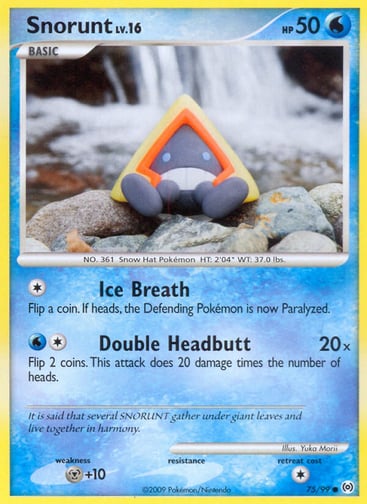 Snorunt — Arceus #75
