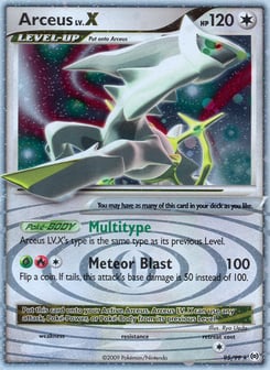 Arceus LV.X Arceus #95