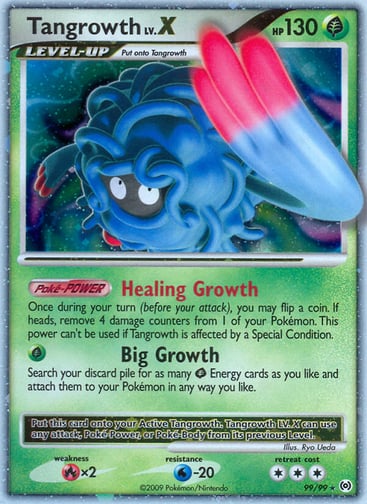 Tangrowth LV.X — Arceus #99