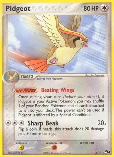Pidgeot — POP Series 2 #2