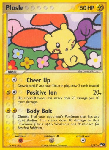 Plusle — POP Series 3 #5