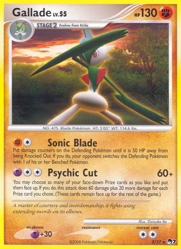 Gallade — POP Series 7 #2