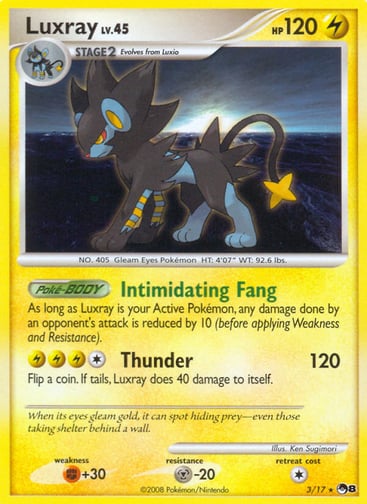 Luxray — POP Series 8 #3