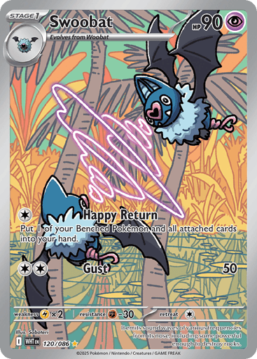 Swoobat — White Flare #120