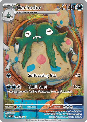 Garbodor — White Flare #141