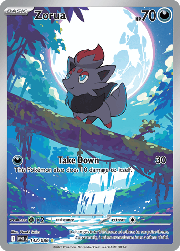 Zorua — White Flare #142