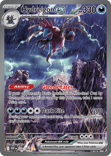 Hydreigon ex — White Flare #169