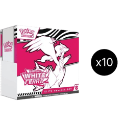 White Flare Elite Trainer Box Case
