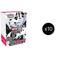 White Flare Booster Bundle Display