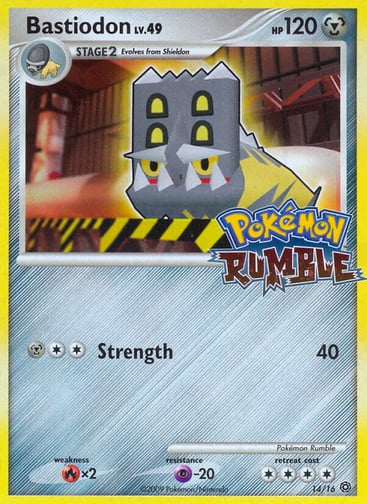 Bastiodon — Pokémon Rumble #14