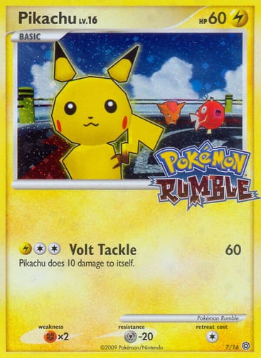 Pikachu — Pokémon Rumble #7