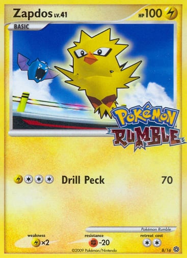 Zapdos — Pokémon Rumble #8