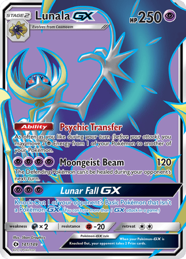 Lunala-GX — Sun & Moon #141
