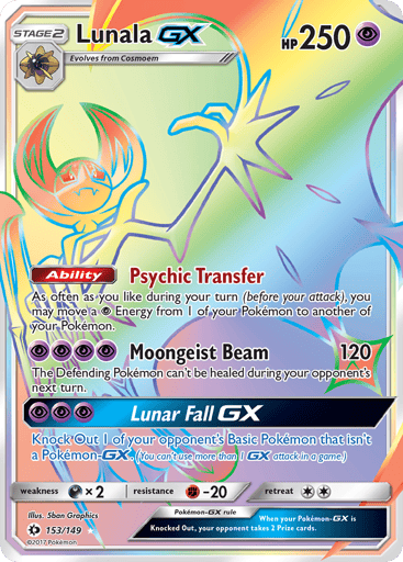 Lunala-GX — Sun & Moon #153