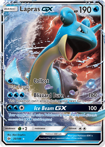 Lapras-GX — Sun & Moon #35