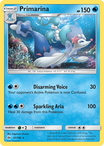 Primarina — Sun & Moon #41
