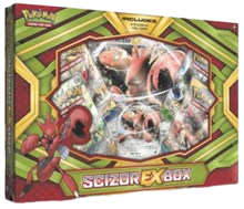 Sun & Moon Scizor EX Box