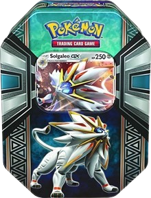 Sun & Moon Legends of Alola Tin - Solgaleo GX